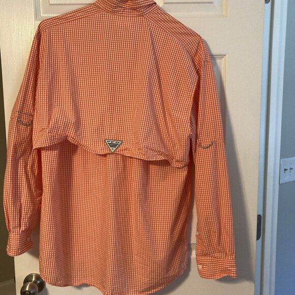 Columbia PFG Super Bonehead Men's Clemson Tigers L/S Button Down Shirt Small - Picture 8 of 11